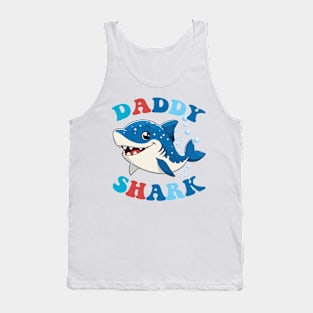 Daddy Shark Tank Top